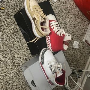 Jordan /Burberry shoe kids